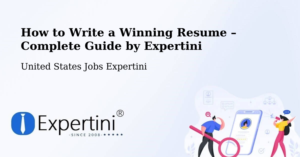 Resume Writing Guide for Job Seekers – Jasper - Jasper, United States Jobs Expertini