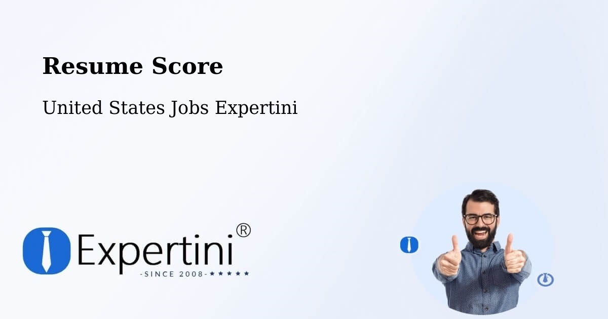 Resume Score & Job Description Match Tool – Jasper - United States Jobs Expertini